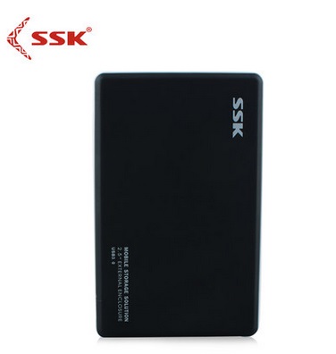 SSK飚王V300移动硬盘盒2.5寸  USB 3.0 金属