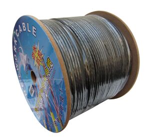 室外黑皮网线 高导铝 300M  网络可通150M-180M