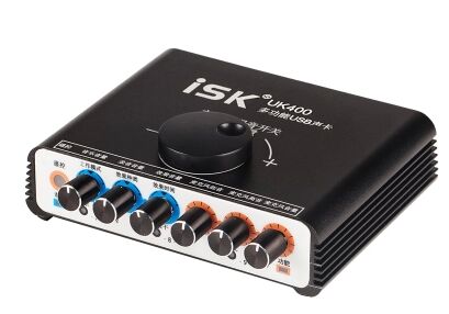 ISK UK400外置USB声卡  电脑K歌声卡