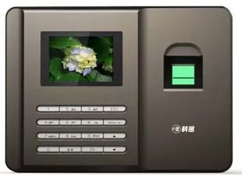 科密E102指纹考勤机 打卡机 彩屏免软件U盘下载