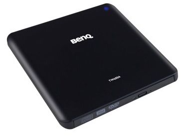 明基（BenQ） TW600A 超薄 外置刻录机 亮黑皮革 全钢机芯