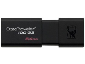 正品 金士顿 DT 100 G3 U盘 64GB USB3.0