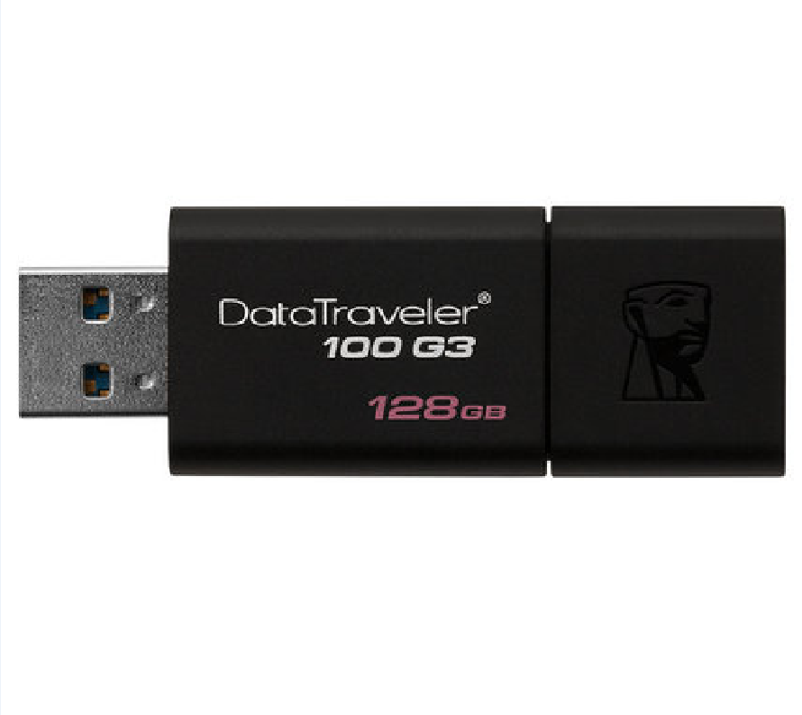 正品 金士顿 DT 100 G3 U盘 128GB USB3.0