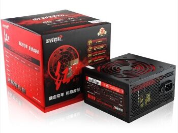 游戏悍将 红警RPO400 额定400W 台式机电源   盒包