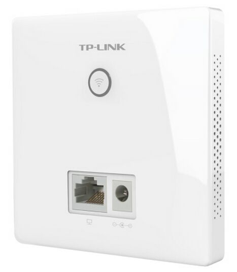 TP-LINK AP450I-DC 450M无线86型面板式AP 企业级酒店别墅wifi接入 DC供电 AC管理