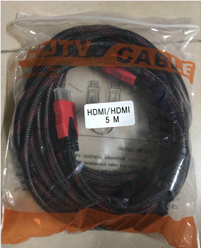 红黑网 5米HDMI线