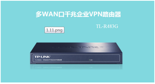 TP-LINK TL-R483G 多WAN口企业级高速VPN全千兆有线路由器上网行为管理