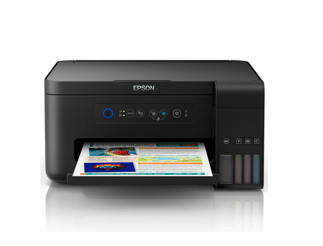 爱普生（EPSON）L4158 墨仓式 A4彩色无线多功能一体机（打印 复印 扫描 wifi）