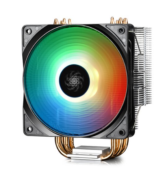 九州风神 玄冰400 炫彩版 CPU风冷散热器全平台 RGB风扇