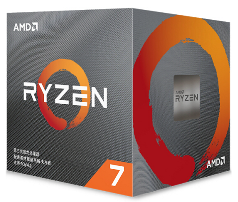 Ʒ AMD 7 3700X  (r7)7nm 816߳ 3.6GHz 65W AM4ӿ װCPU 100-100000071CBX
