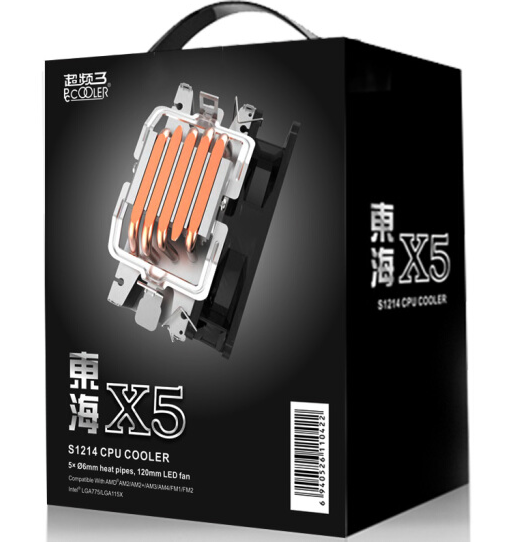 超频三 东海X5 CPU散热器 多平台