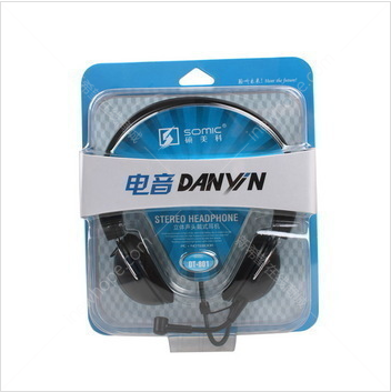 电音 DT-801 头戴式 电脑耳机 黑色 带包装