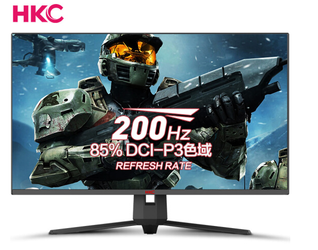 HKC/惠科 31.5英寸  三边微边 200HZ DP接口  显示器 壁挂 GP329
