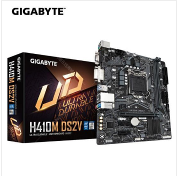 技嘉(GIGABYTE) H410M DS2V 主板 支持CPU I3-10100/G5900（Intel H410/LGA 1200）