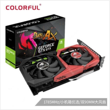 七彩虹（Colorful）战斧 GeForce GTX 1660 SUPER 6G 1785MHz/14Gbps GDDR6 台式电脑电竞游戏显卡
