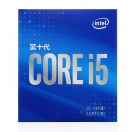 英特尔(Intel)酷睿i5-10400 (LGA1200/6核12线程/2.9GHz/12M缓存65W)原盒