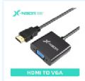 芯豹 HV-22118 HDMI转VGA 转接线 不带音频 进口芯片 盒装