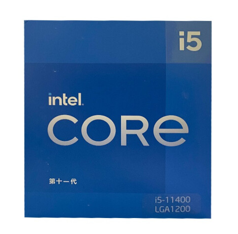十一代 英特尔(Intel)酷睿i5-11400 (LGA1200/6核12线程/2.6GHz/12M缓存65W)盒装CPU
