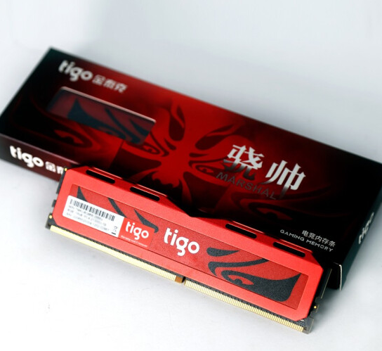 金泰克 骁帅马系列 DDR4 16GB 2666台式机内存条 电竞游戏马甲条