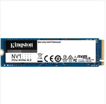金士顿(Kingston) NV1系列 500GB M.2接口 NVMe协议 四通道PCIe3.0 固态硬盘