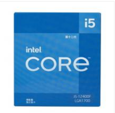 英特尔(Intel)12代酷睿i5-12400 原盒台式机CPU处理器6核12线程 单核睿频至高可达4.4Ghz 18M三级缓存增强核显